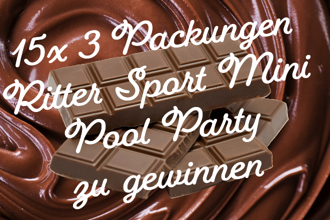 Ritter Sport - mini Pool Party Gewinnspiel (ESS: 01.05.2024)